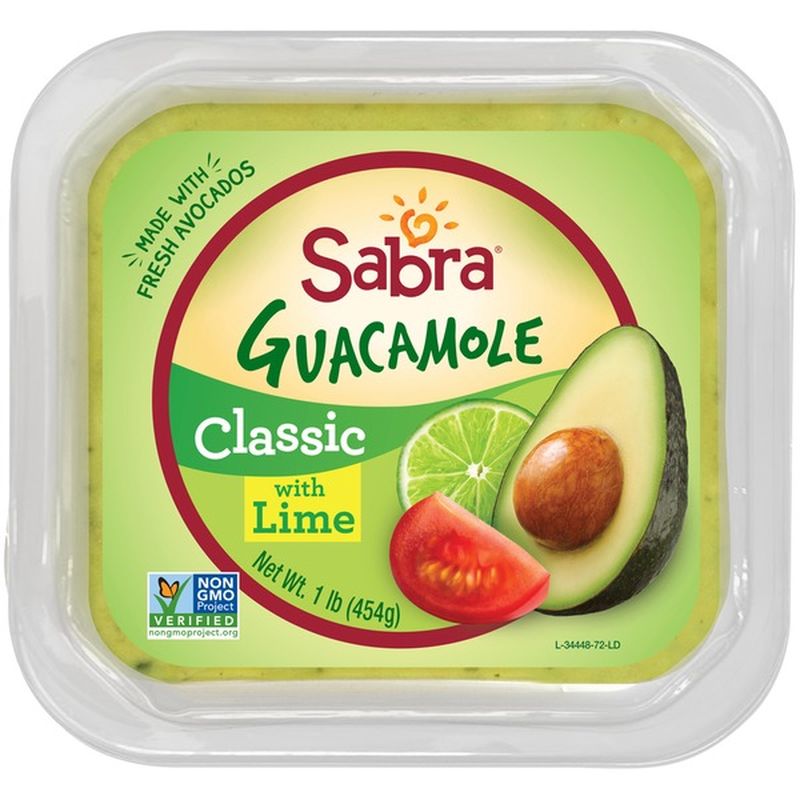 Sabra Classic with Lime Guacamole (1 lb) - Instacart