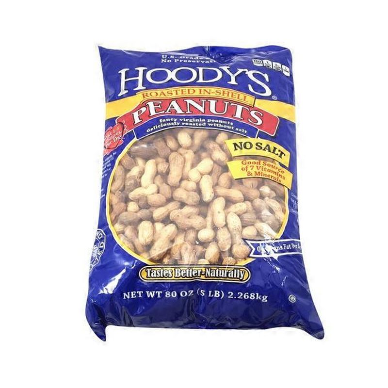 Hoody's Unsalted Peanuts (80 oz) Instacart