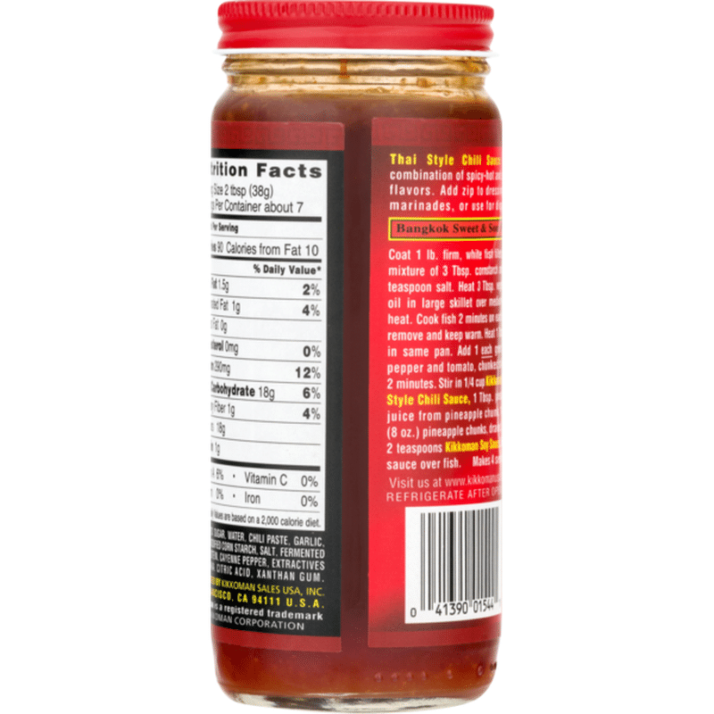 Kikkoman Thai Style Chili Sauce (9.3 oz) - Instacart