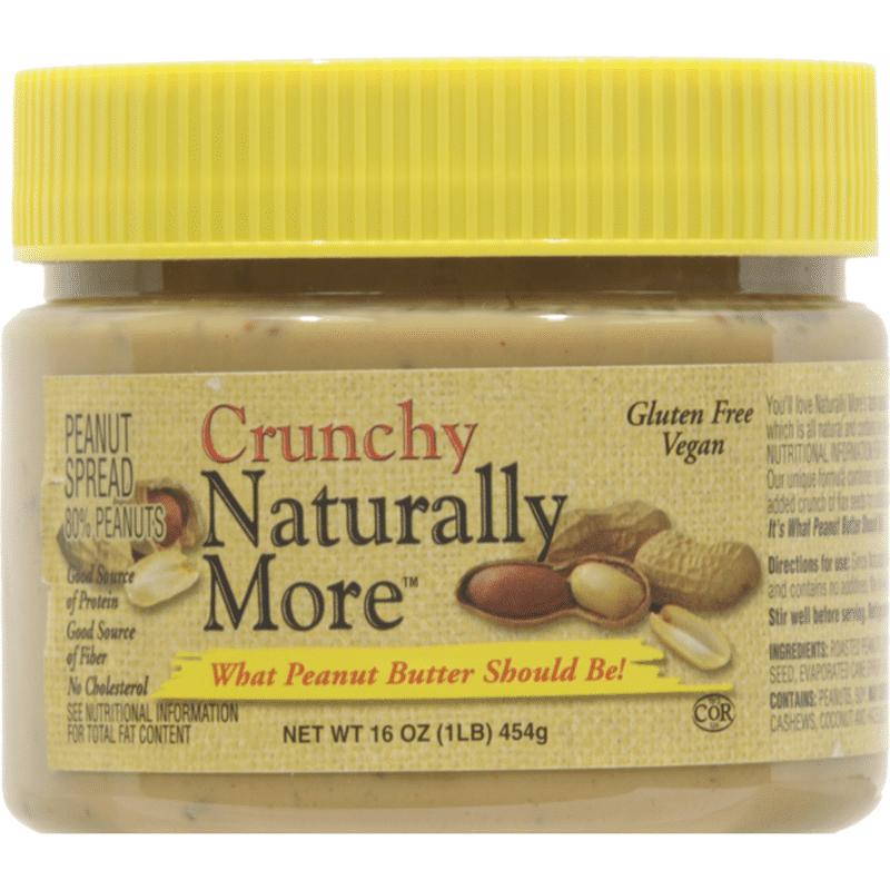 Naturally More Crunchy Peanut Butter