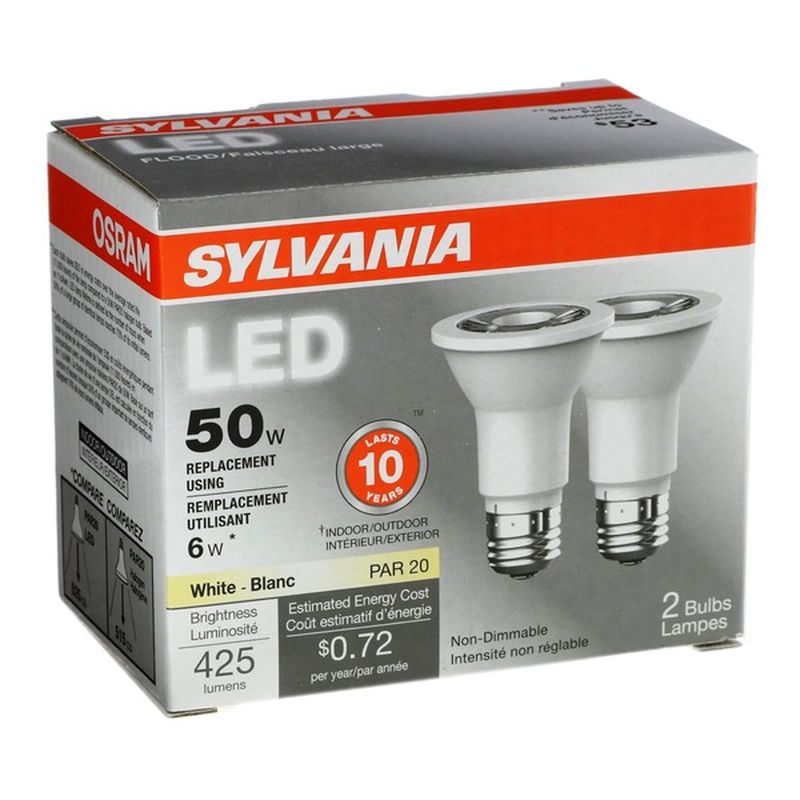 SYLVANIA 6 Watt LED Indoor & Outdoor Bulb