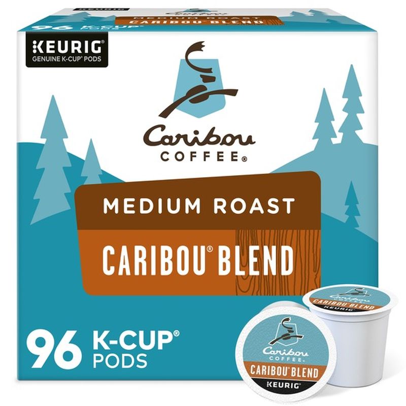 Caribou Coffee Caribou Blend K-Cup Pods (96 ct) - Instacart