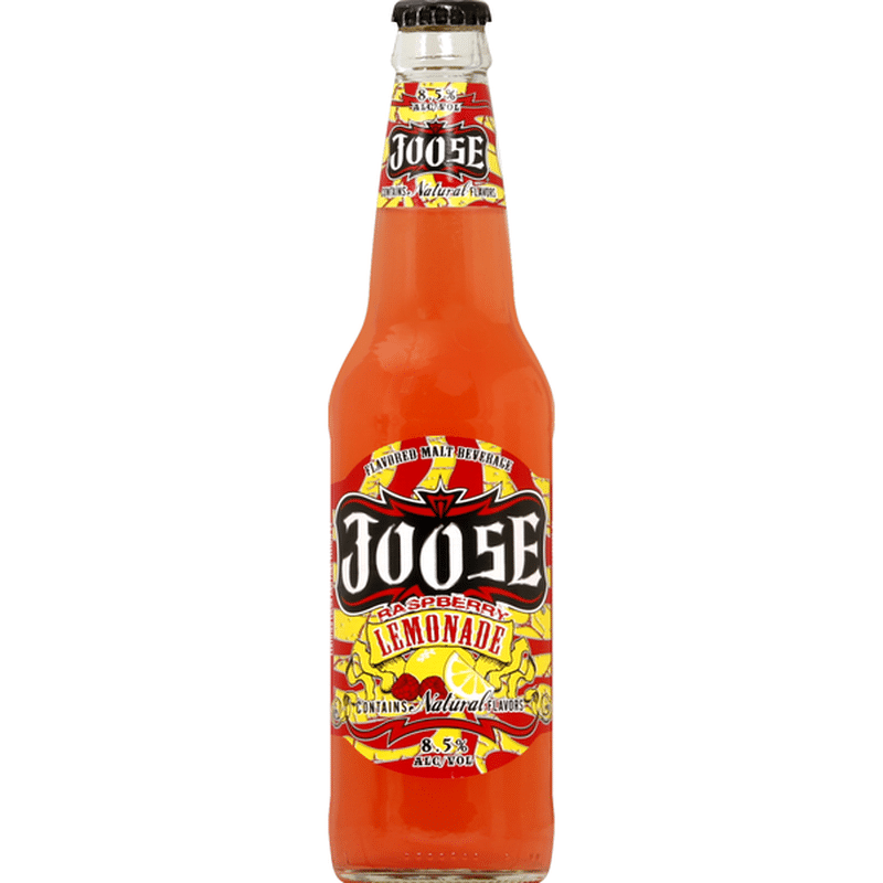 Joose Malt Beverage, Flavored, Raspberry Lemonade (fl oz) Instacart