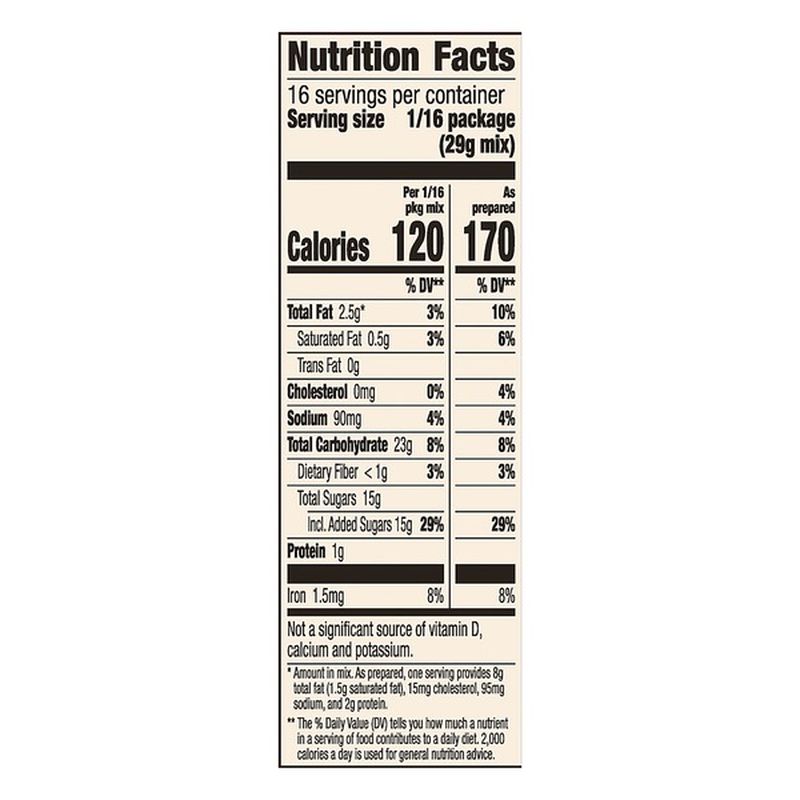 Betty Crocker Brownie Mix, Supreme Walnut (16.5 oz) from ALDI Instacart