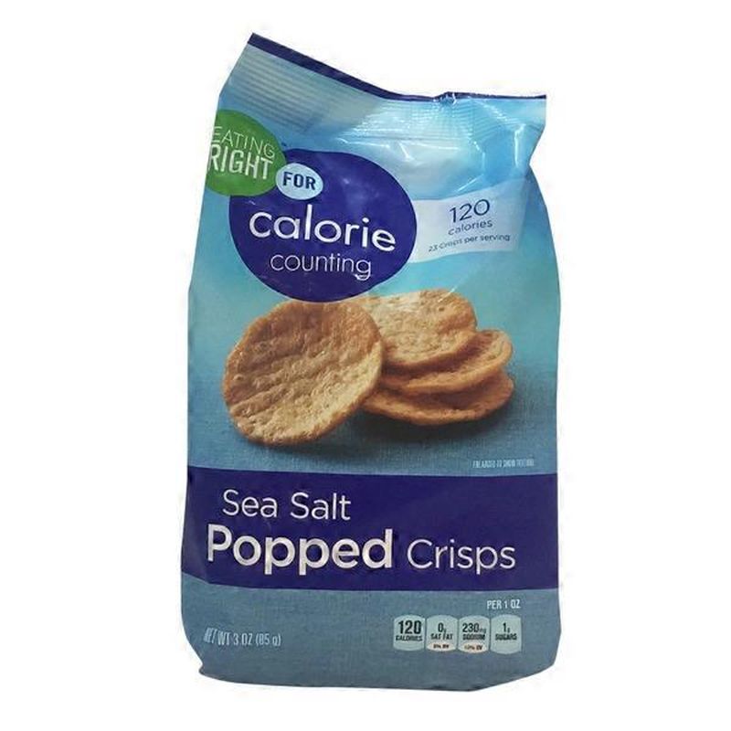 Eating Right Sea Salt Popped Crisps (3 oz) Instacart