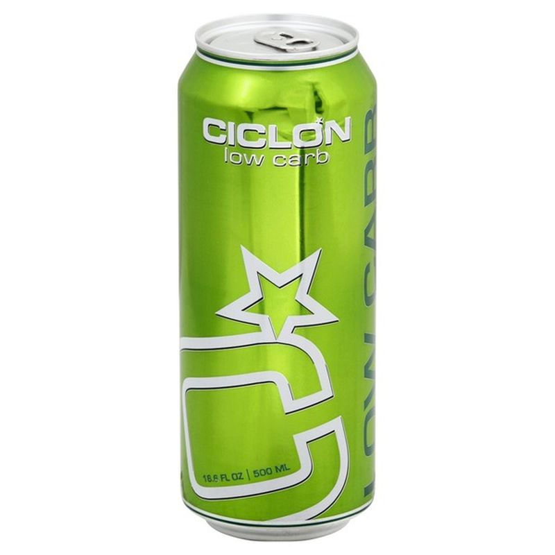 Ciclon Energy Drink, Low Carb (16.6 oz) - Instacart