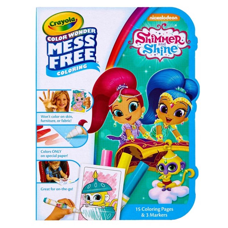 Crayola Shimmer & Shine Color Wonder Coloring Kit