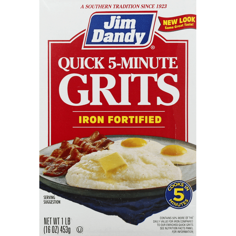 Jim Dandy Grits, Quick 5Minute, Iron Fortified (1 lb) Instacart
