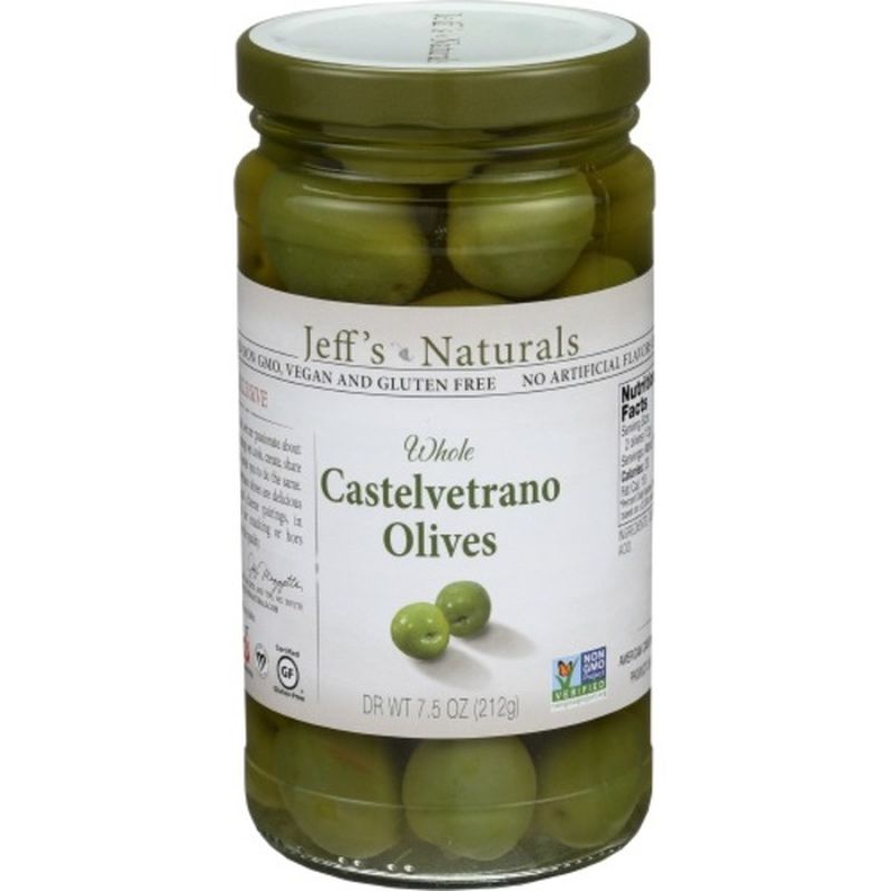 Jeff's Garden Castelvetrano Olives, Gluten Free, Whole (8 oz) Instacart