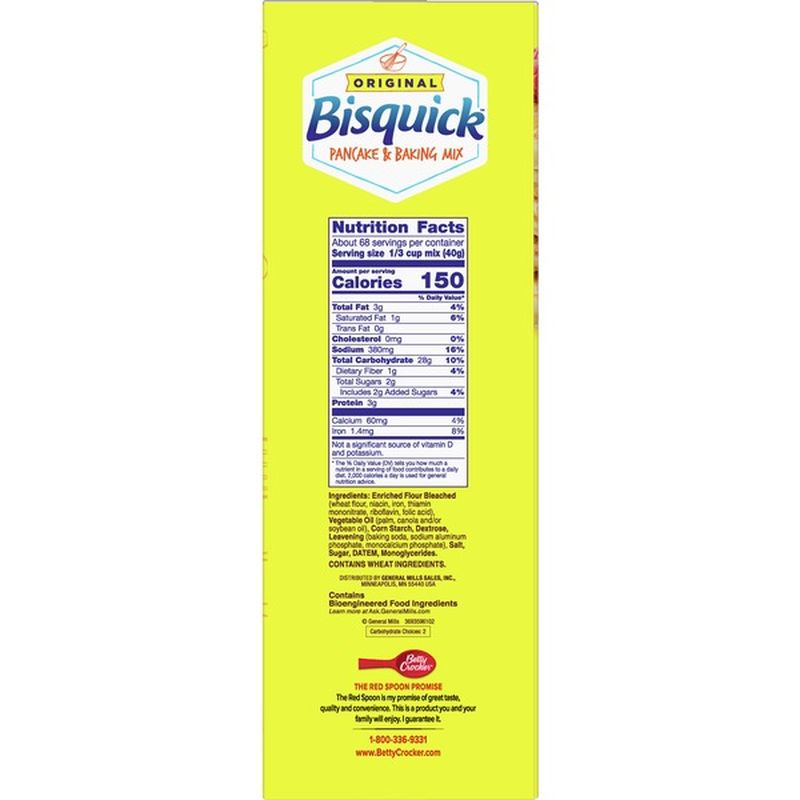 Bisquick Pancake & Baking Mix, Original (96 oz) from Stater Bros