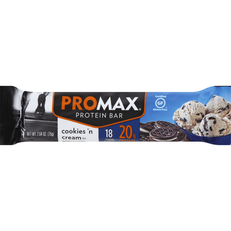 Promax Protein Bar, Cookies 'n Cream (2.64 oz) Instacart