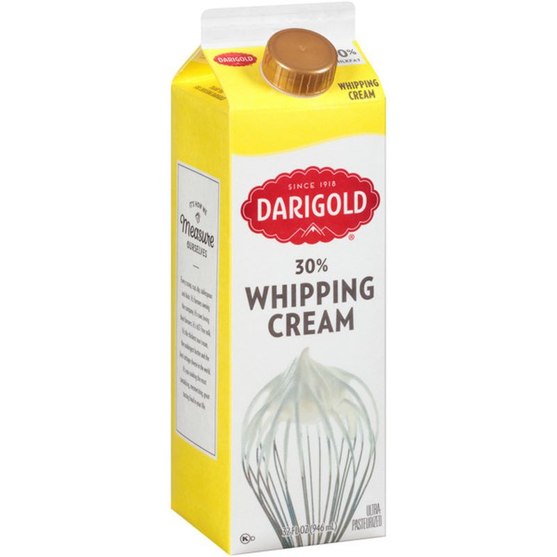 Darigold 30 Whipping Cream (32 oz) Delivery or Pickup Near Me Instacart