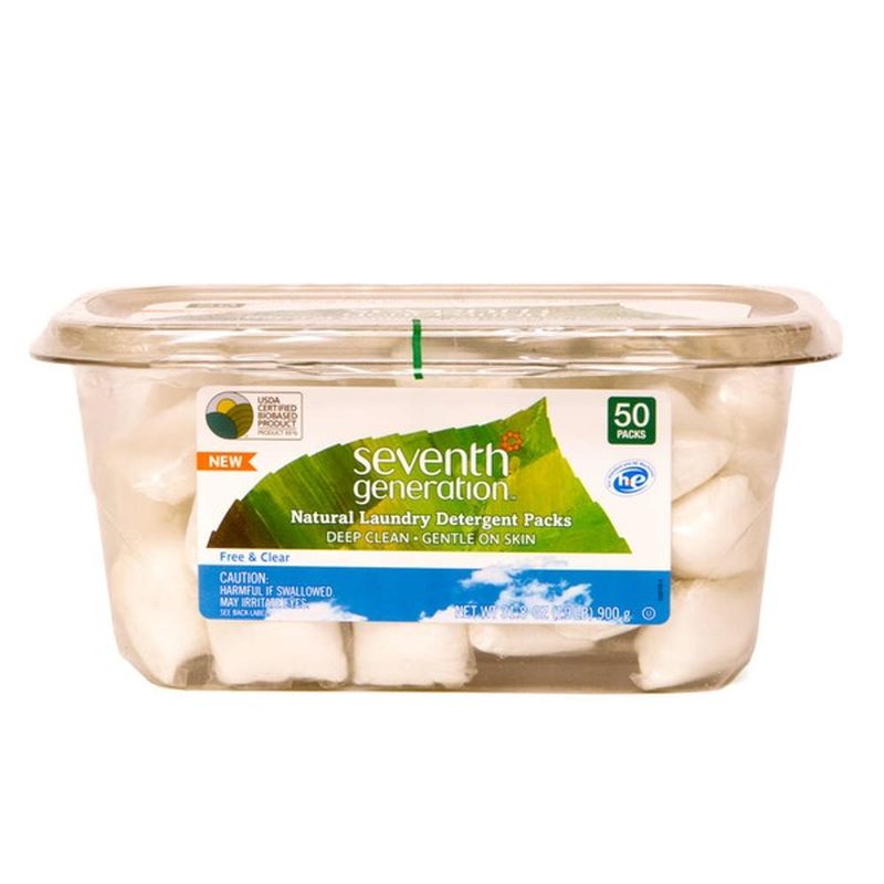 Seventh Generation Free & Clear Laundry Detergent Packs