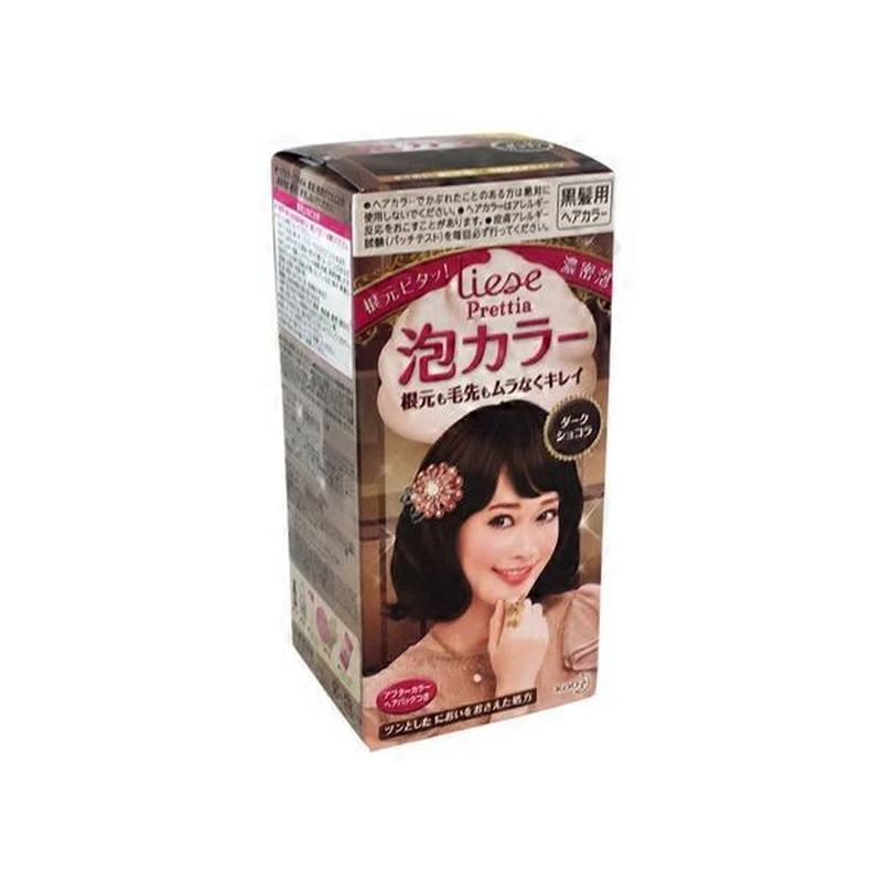 Kao Liese Prettia Bubble Dark Chocolate Hair Color