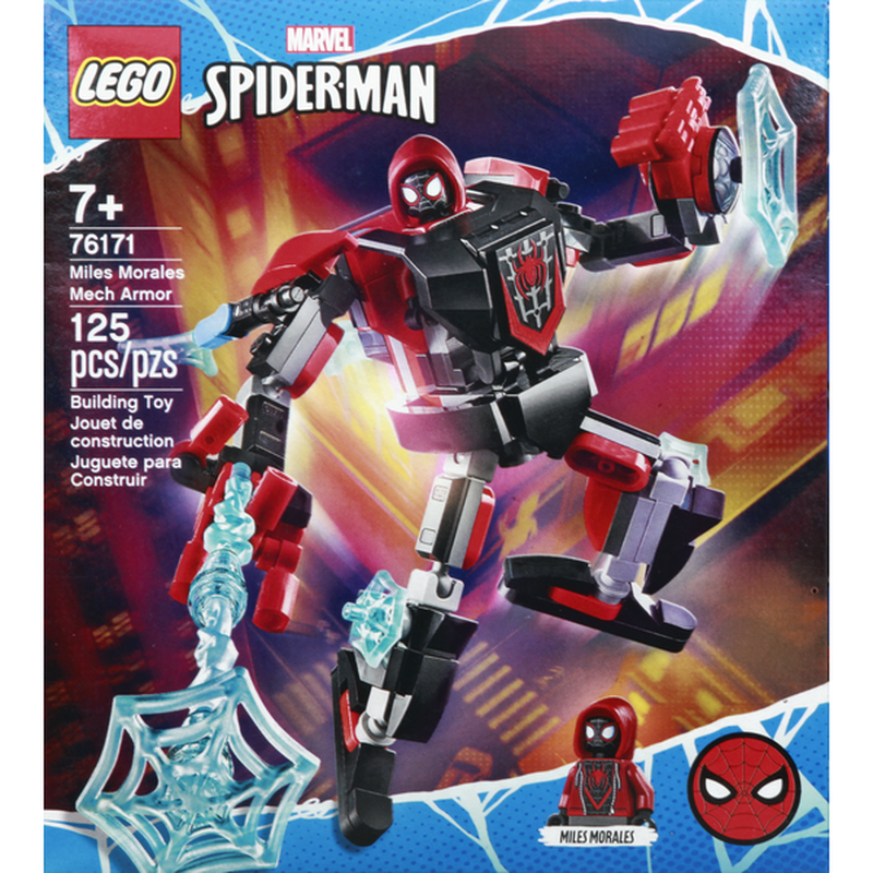 miles morales mech armour lego