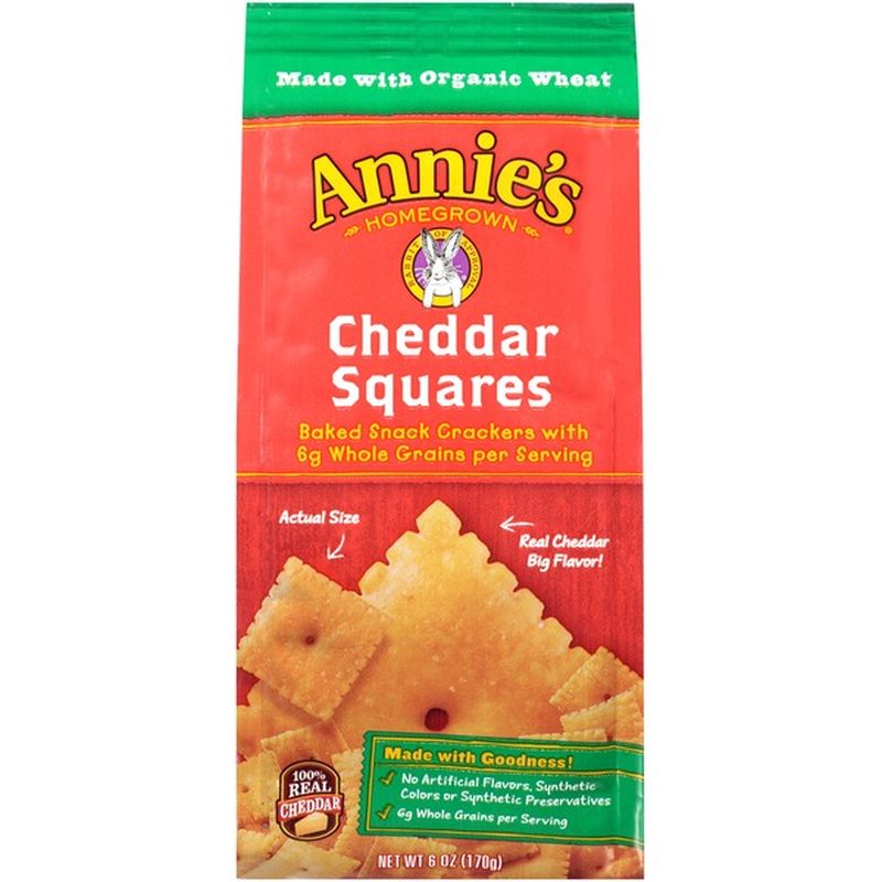 Annie's Cheddar Squares Cheddar Squares (6 oz) - Instacart