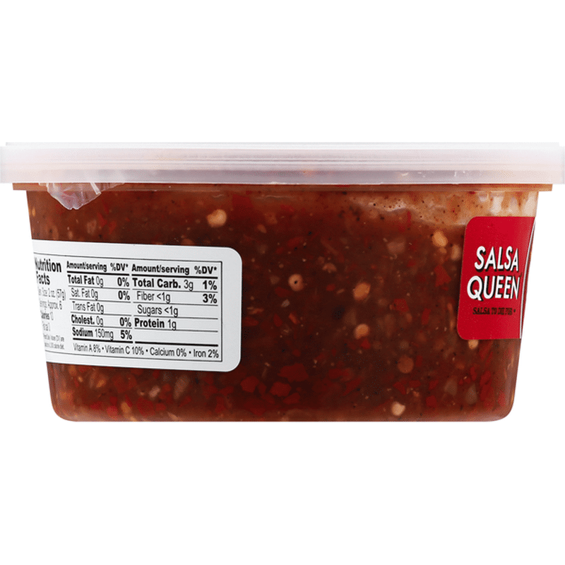 Salsa Queen Salsa, Red Chili, Hot (12 oz) Instacart