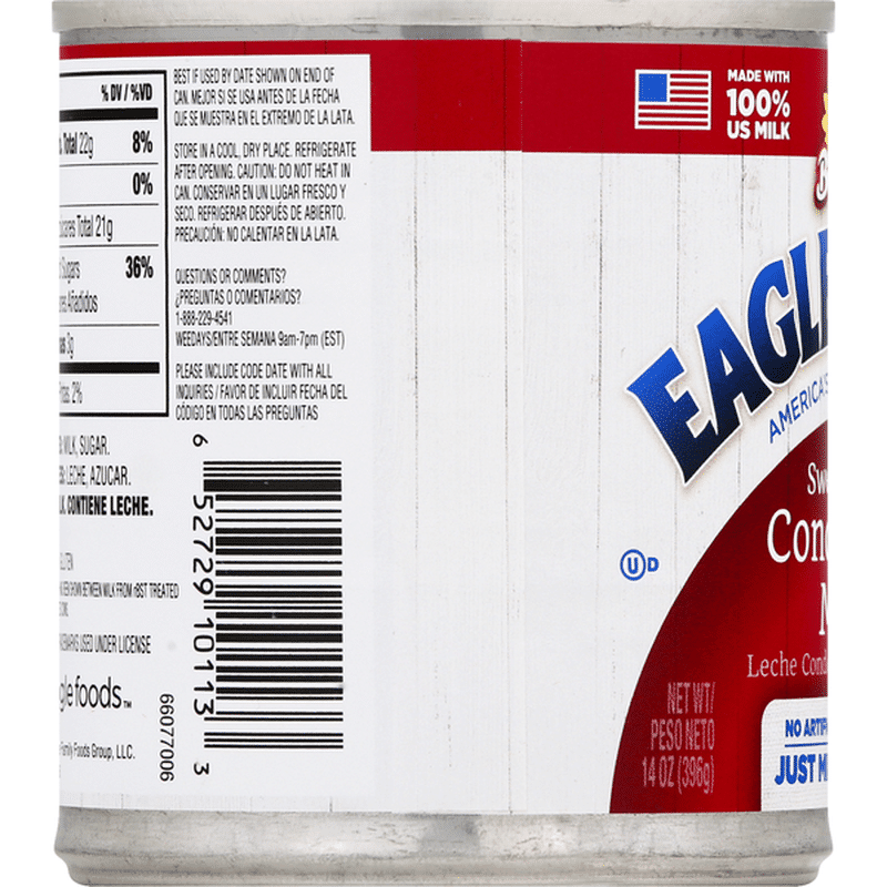 Eagle Brand Condensed Milk, Sweetened (14 oz) from Western Beef Instacart