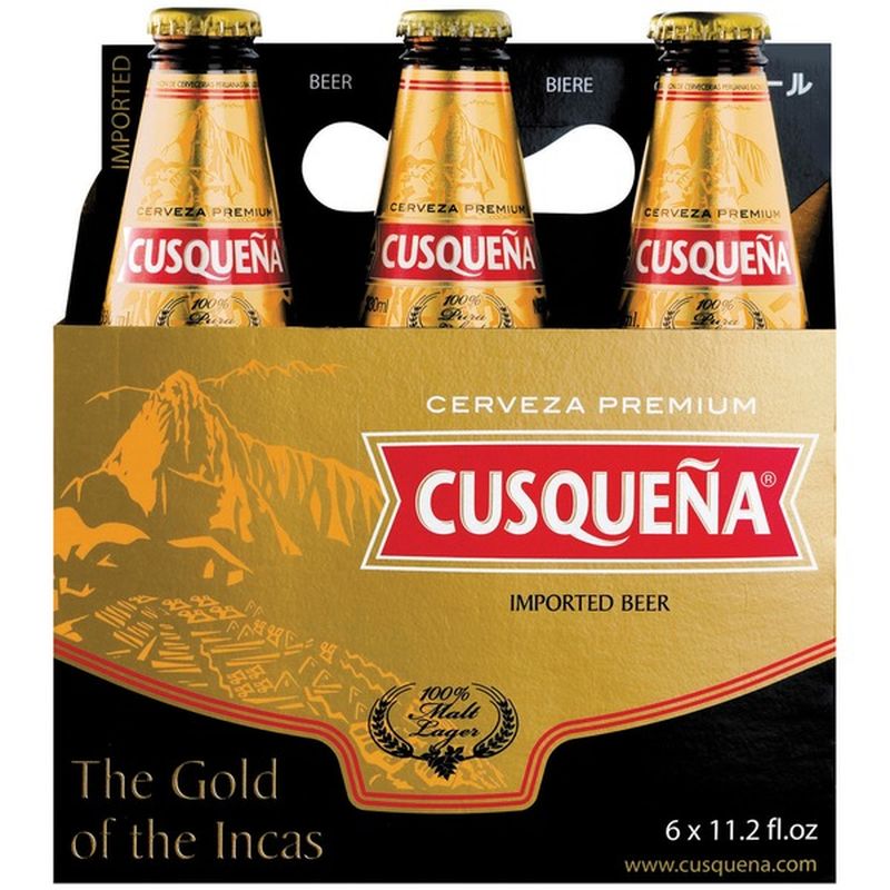 Cusquena Peru-American Style Lager Beer (12 fl oz) - Instacart