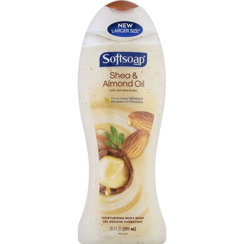 Softsoap Moisturizing Body Wash, Shea & Almond Oil (20 oz) from Stop