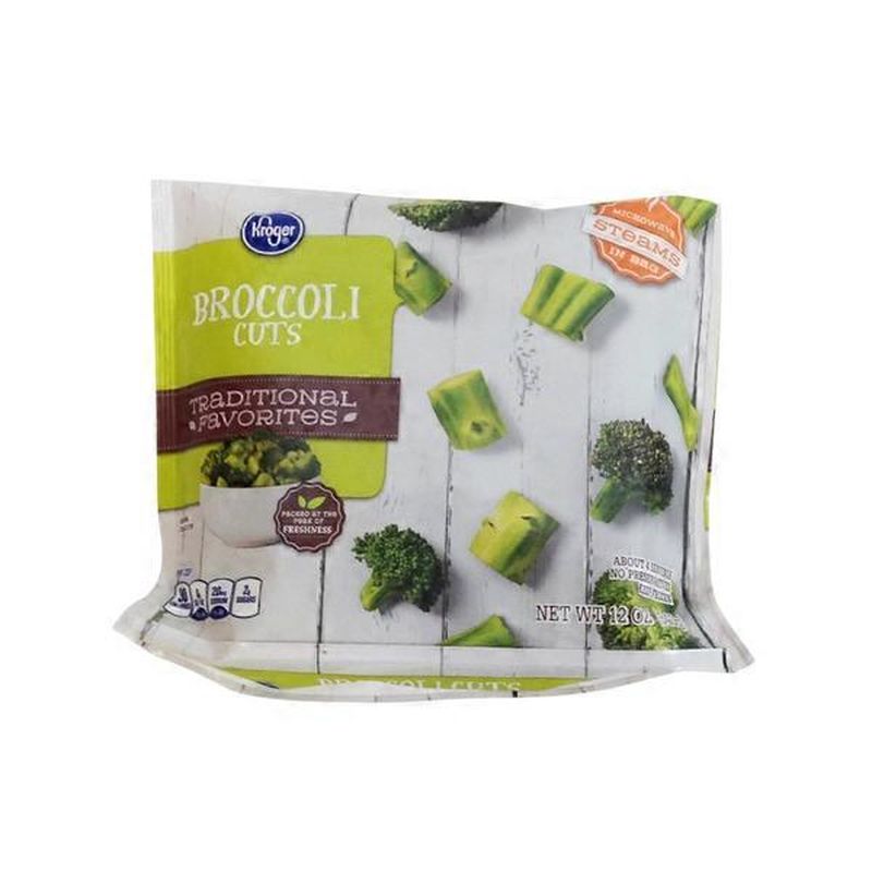 Kroger Frozen Broccoli Cuts (12 oz) from Kroger Instacart