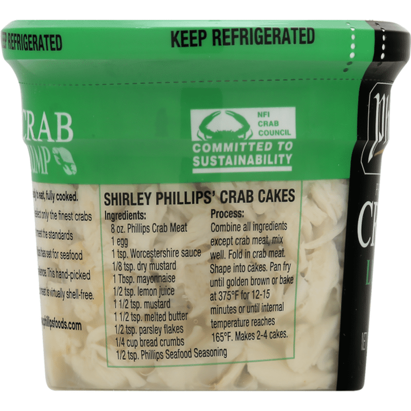 Phillips Crab Premium Lump Tub 8 Oz From Safeway Instacart