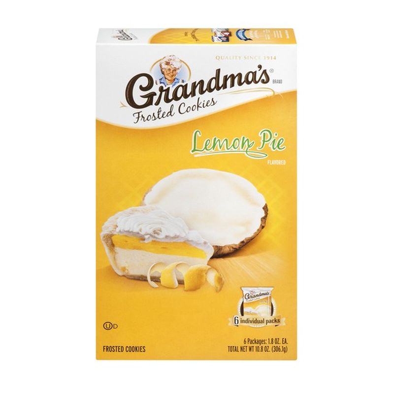Grandma's Lemon Pie Frosted Cookies (10.8 oz) Instacart