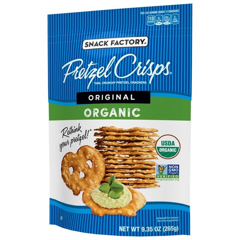 Pretzel Crisps® Organic Original Flavor Pretzel Crisps (9.35 oz) from