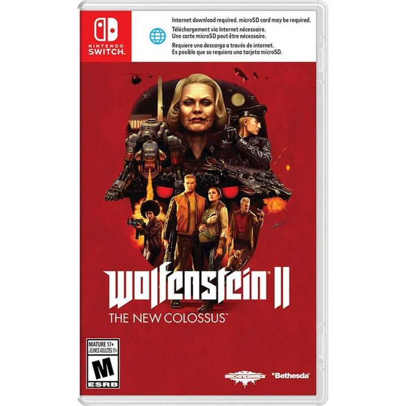 Bethesda Softworks Wolfenstein II: The New Colossus Nintendo Switch Video Game
