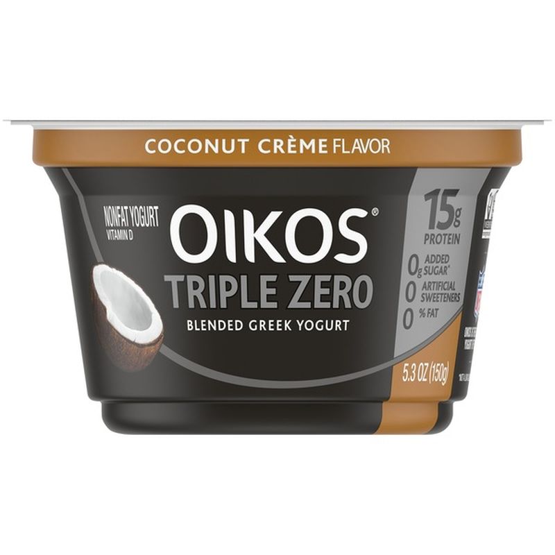 Oikos Triple Zero Coconut Crème Greek Yogurt (5.3 oz) from Shoppers