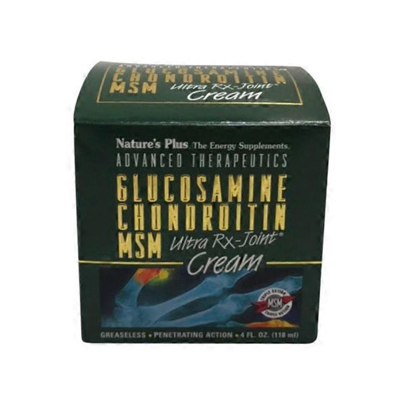 Nature's Plus Glucosamine Chondroitin MSM Joint Cream (4 fl oz) Instacart