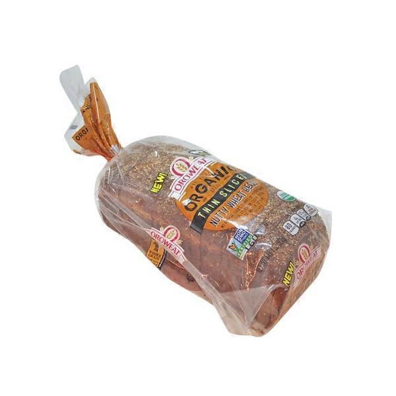 Oroweat Organic Thin Sliced Nutty Wheat Berry Bread (20 oz) Instacart