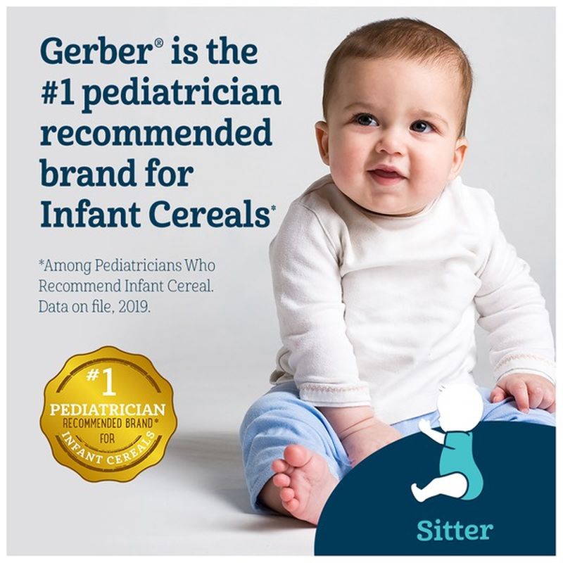 Gerber Probiotic Oatmeal & Banana Baby Cereal (227 g) - Instacart