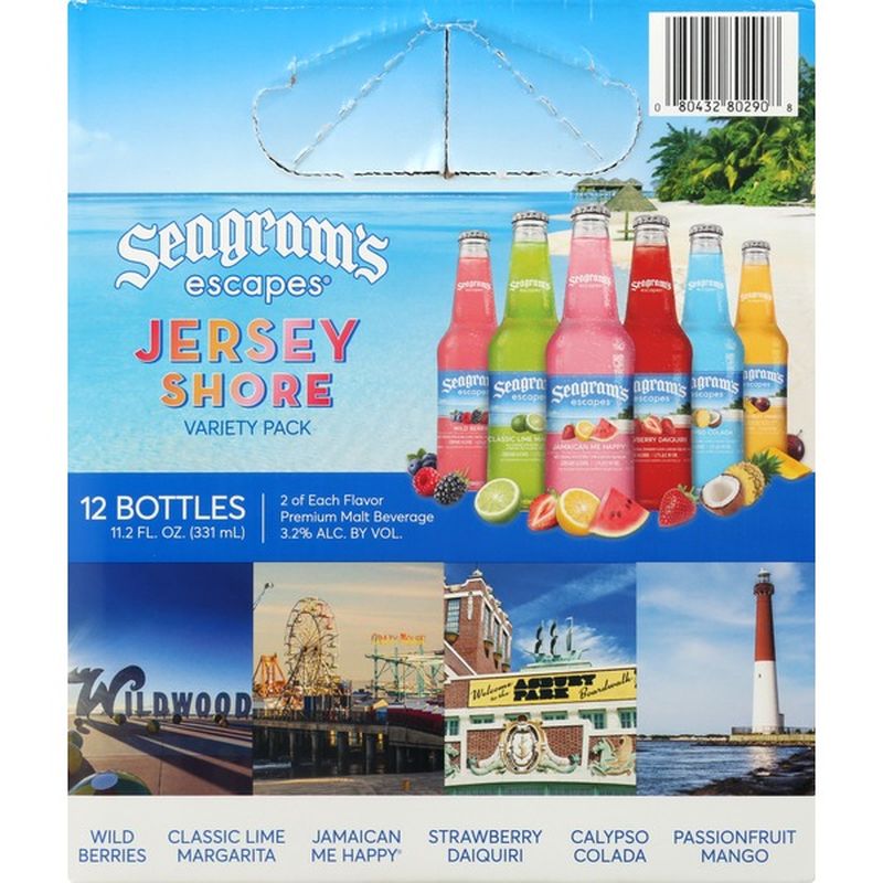 Seagram's Escapes Variety Pack (11.2 fl oz) Instacart