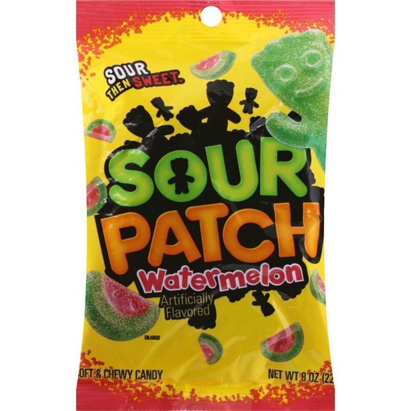 Sour Patch Watermelon Soft & Chewy Candy (8 oz) from Food ...