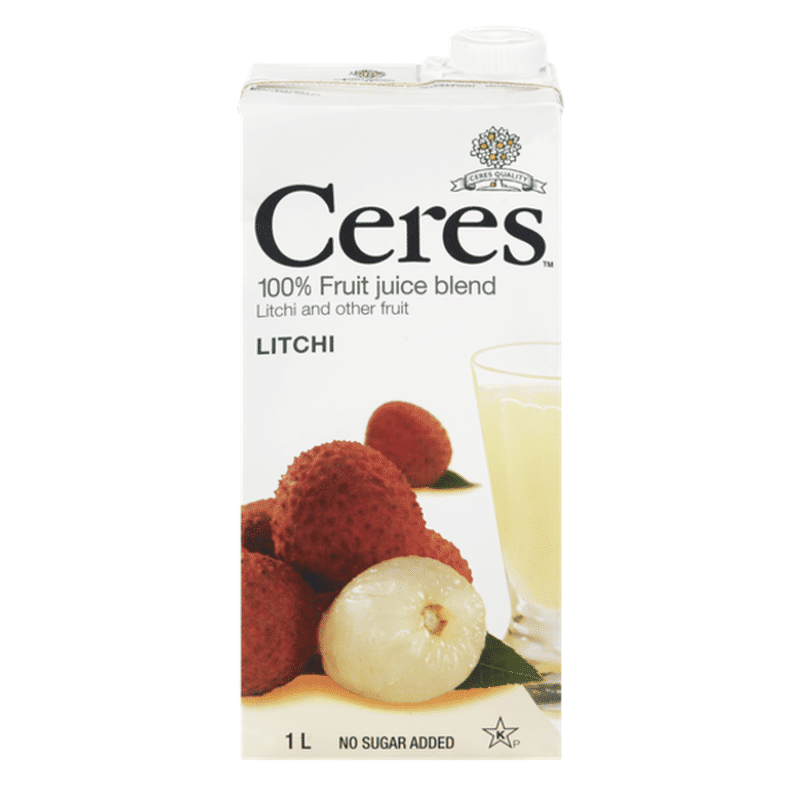 Ceres 100 Juice, Litchi (33.8 fl oz) Instacart