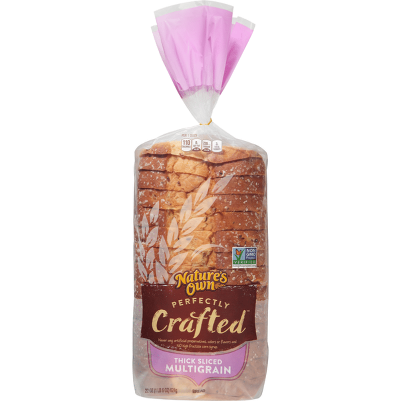 Nature's Own Thick Sliced Multigrain Bread (22 oz) Instacart