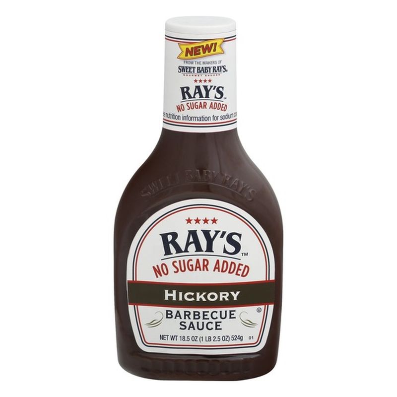 Sweet Baby Ray's No Sugar Added Hickory Barbecue Sauce (18.5 oz