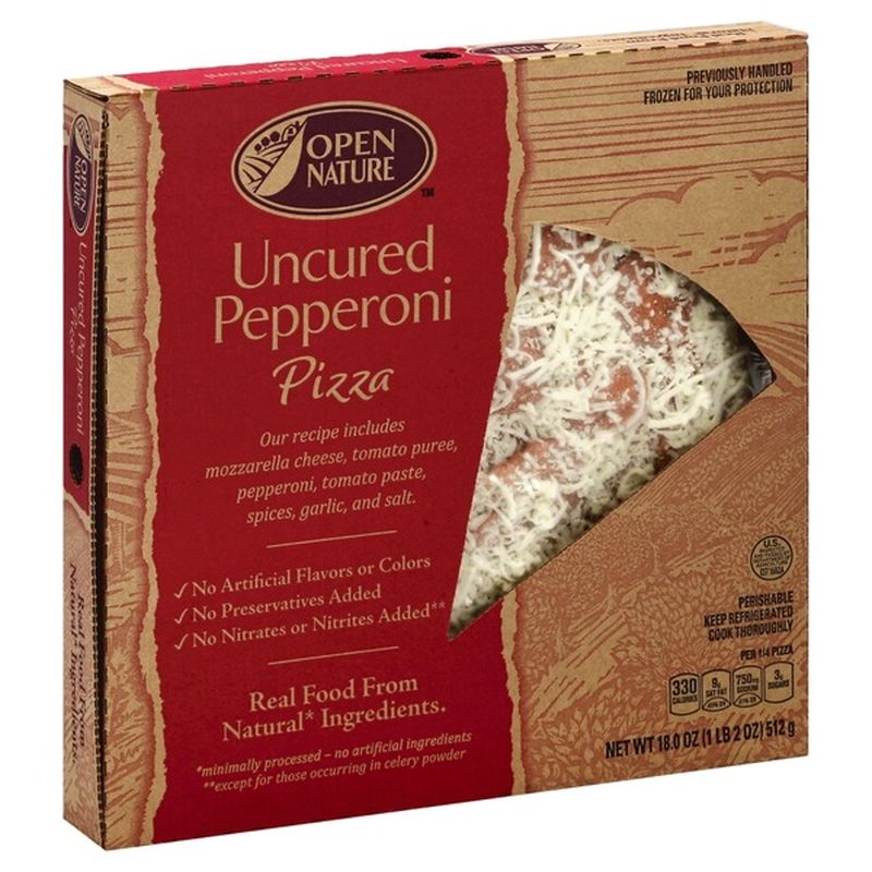 Open Nature Uncured Pepperoni Pizza