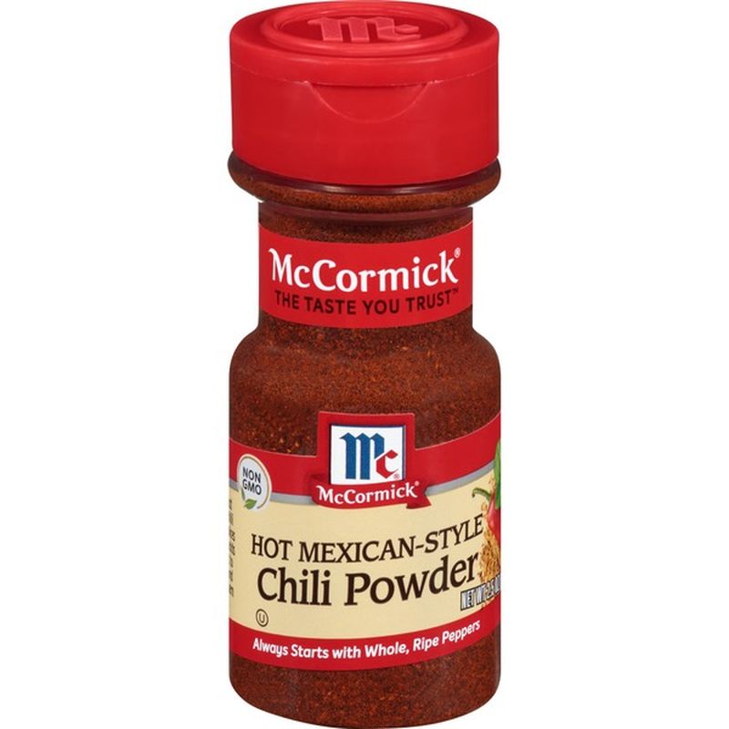 McCormick® Hot Mexican Chili Powder (2.5 oz) - Instacart