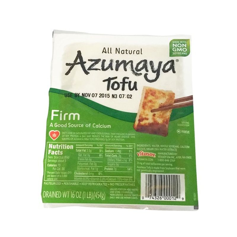 Azumaya Firm Tofu (16 oz) from Price Chopper Instacart