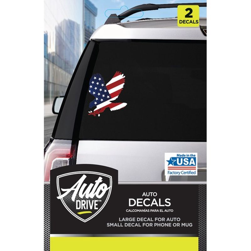 Auto Drive American Eagle Auto Decals (each) Instacart
