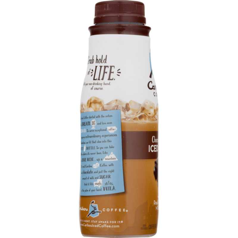 caribou coffee iced coffee chocolate mocha 14 fl oz instacart caribou coffee iced coffee chocolate