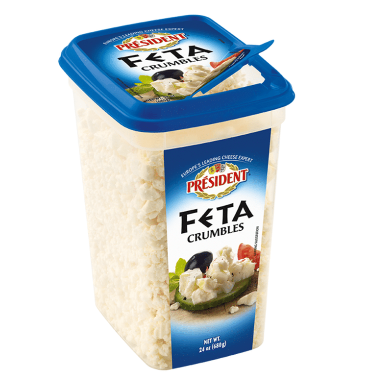 Président Feta Crumble Cheese (24 oz) Delivery or Pickup Near Me
