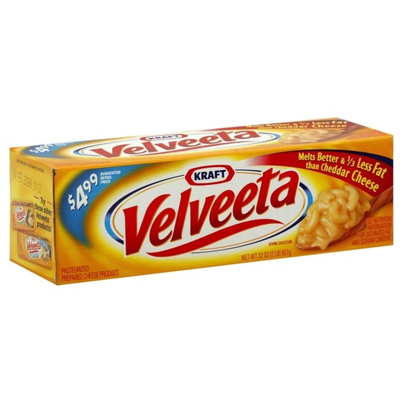 VELVEETA Cheese Product, Pasteurized Process (32 oz) Instacart