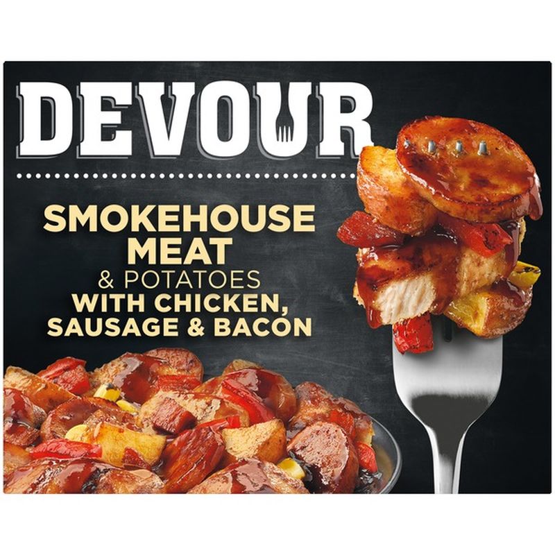 Devour Smokehouse Meat & Potatoes with Chicken, Sausage & Bacon (9.8 oz