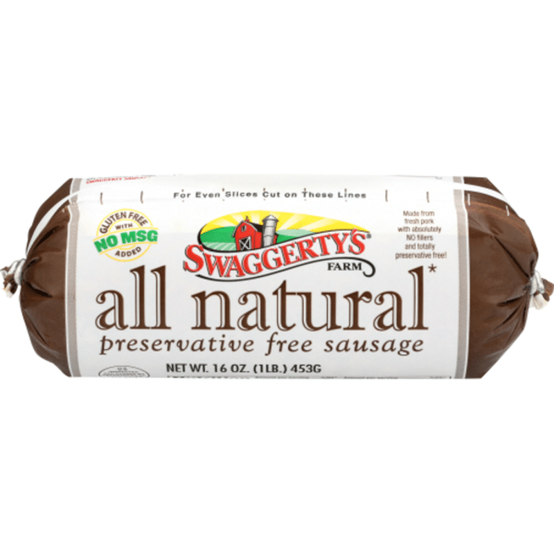 Swaggertys Farm Sausage Preservative Free All Natural Mild 16 Oz Delivery Or Pickup Near 0418