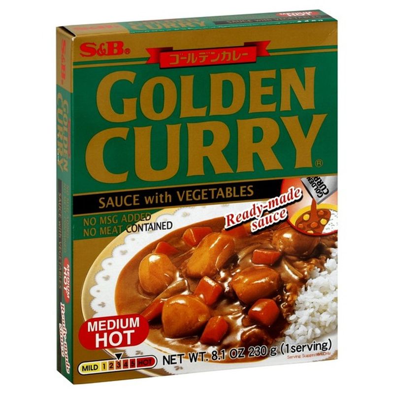 Golden Curry Sauce with Vegetables, Medium Hot (8.1 oz) - Instacart
