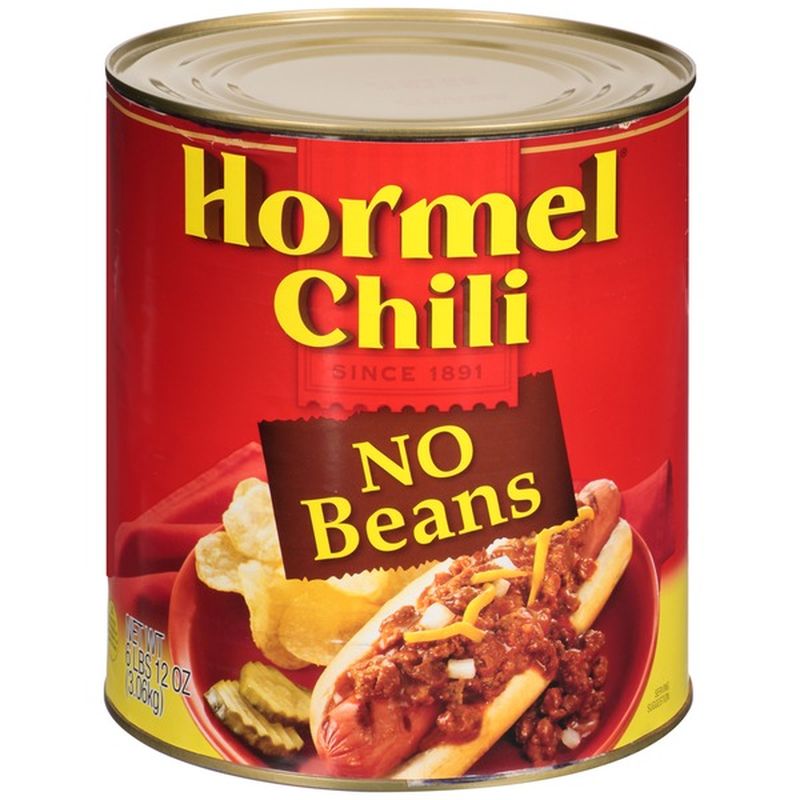 Hormel Chili with No Beans (108 oz) Instacart