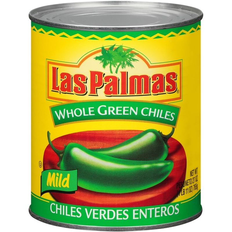 Las Palmas Mild Whole Green Chiles (1.69 lb) Instacart